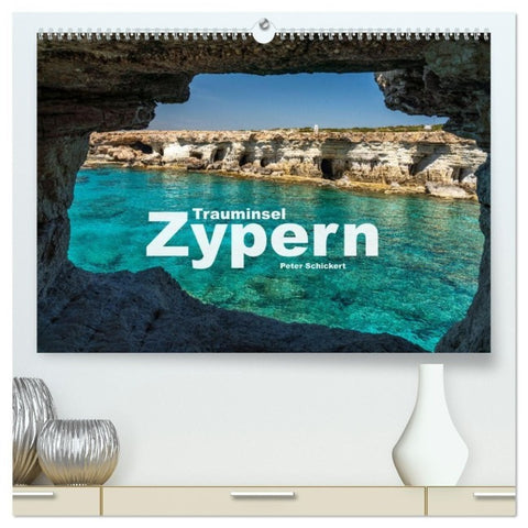 Trauminsel Zypern (hochwertiger Premium Wandkalender 2027 DIN A2 quer), Kunstdruck in Hochglanz