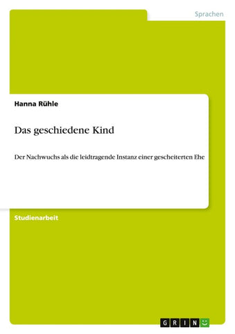 Das geschiedene Kind