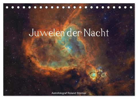 Juwelen der Nacht (Tischkalender 2027 DIN A5 quer), CALVENDO Monatskalender