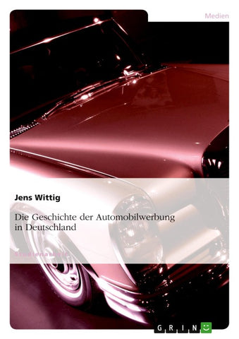 Die Geschichte der Automobilwerbung in Deutschland