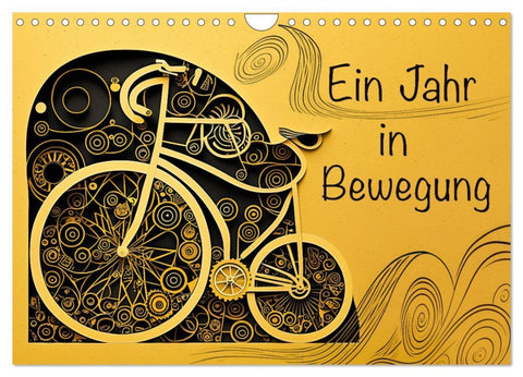 Ein Jahr in Bewegung (Wandkalender 2026 DIN A4 quer), CALVENDO Monatskalender