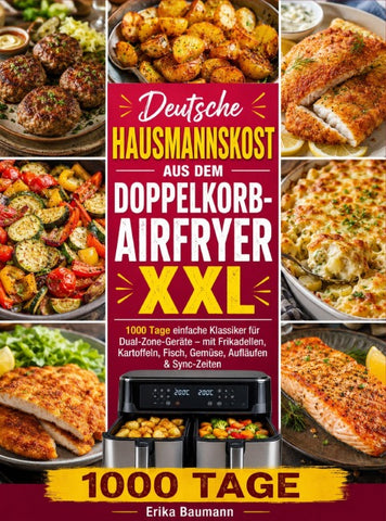 Deutsche Hausmannskost aus dem Doppelkorb-Airfryer XXL