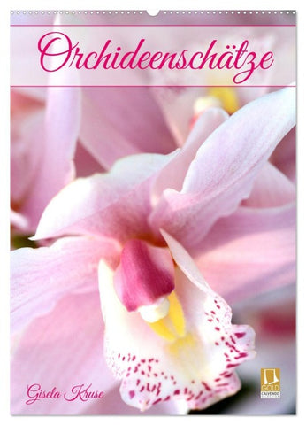 Orchideenschätze (Wandkalender 2026 DIN A2 hoch), CALVENDO Monatskalender
