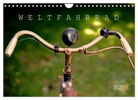 Weltfahrrad (Wandkalender 2027 DIN A4 quer), CALVENDO Monatskalender