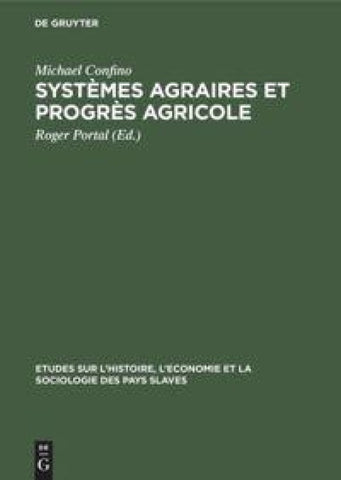 Systèmes agraires et progrès agricole