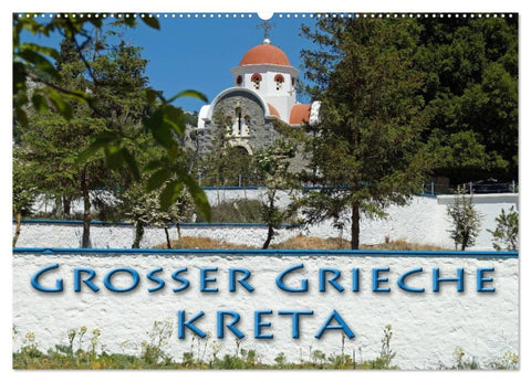 Großer Grieche Kreta (Wandkalender 2026 DIN A2 quer), CALVENDO Monatskalender