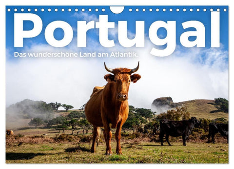 Portugal - Das wunderschöne Land am Atlantik. (Wandkalender 2026 DIN A4 quer), CALVENDO Monatskalender
