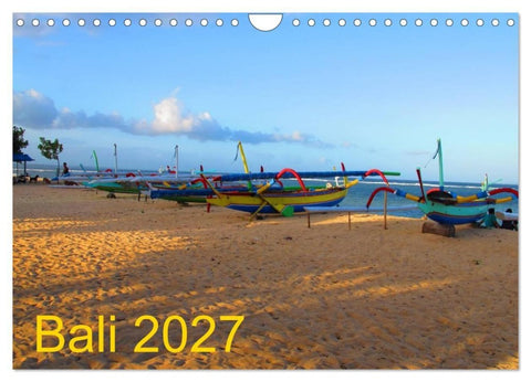 Bali (Wandkalender 2027 DIN A4 quer), CALVENDO Monatskalender