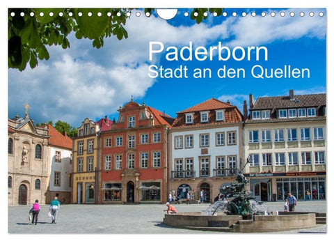 PADERBORN - Stadt an den Quellen (Wandkalender 2027 DIN A4 quer), CALVENDO Monatskalender