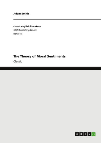 The Theory of Moral Sentiments