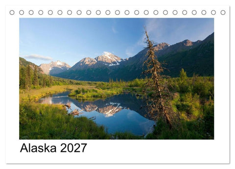 Alaska 2027 (Tischkalender 2027 DIN A5 quer), CALVENDO Monatskalender