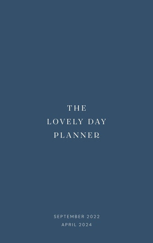 The Lovely Day Planner