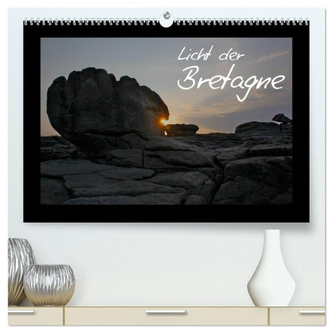 Licht der Bretagne (hochwertiger Premium Wandkalender 2027 DIN A2 quer), Kunstdruck in Hochglanz