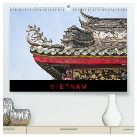 Vietnam (hochwertiger Premium Wandkalender 2027 DIN A2 quer), Kunstdruck in Hochglanz