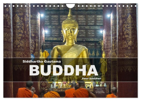 Siddhartha Gautama - Buddha (Wandkalender 2027 DIN A4 quer), CALVENDO Monatskalender