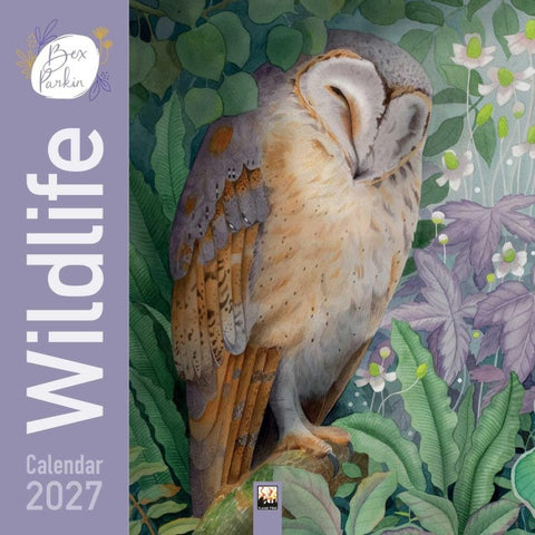 Bex Parkin, Wildlife – Kunstkalender 2027 – Original Flame Tree Publishing-Kalender [Kalender]