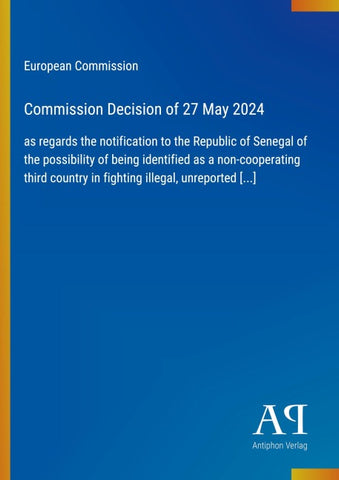Commission Decision of 27 May 2024