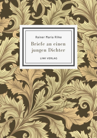 Rainer Maria Rilke: Briefe an einen jungen Dichter. Neuausgabe