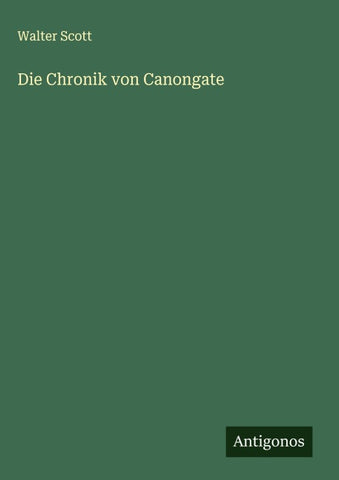 Die Chronik von Canongate
