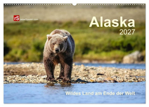 Alaska 2027 Wildes Land am Ende der Welt (Wandkalender 2027 DIN A2 quer), CALVENDO Monatskalender