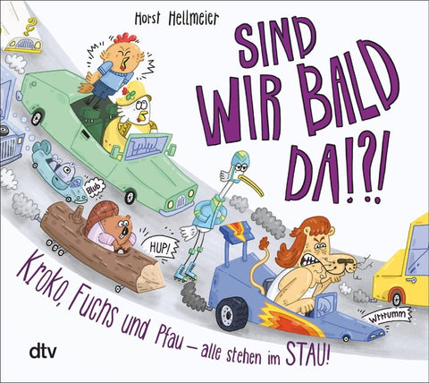 Sind wir bald da? Kroko, Fuchs und Pfau – alle stehen im Stau