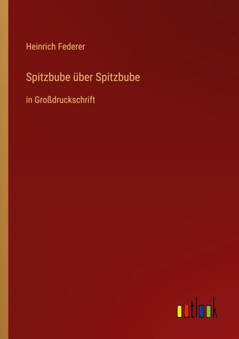 Spitzbube über Spitzbube