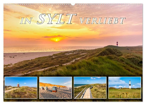 IN SYLT VERLIEBT (Wandkalender 2027 DIN A2 quer), CALVENDO Monatskalender