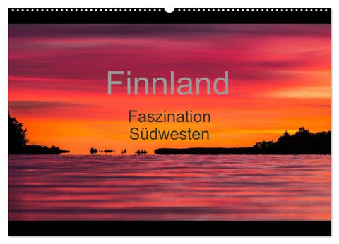 Finnland - Faszination Südwesten (Wandkalender 2027 DIN A2 quer), CALVENDO Monatskalender