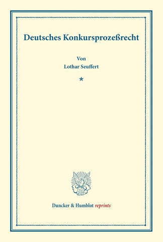 Deutsches Konkursprozeßrecht