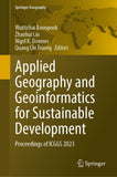 Applied Geography and Geoinformatics for Sustainable Development