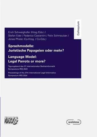 Sprachmodelle: Juristische Papageien oder mehr?