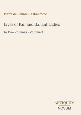 Lives of Fair and Gallant Ladies