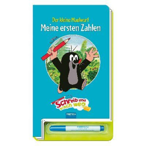 Trötsch Der kleine Maulwurf Schreib und wisch weg Zahlen