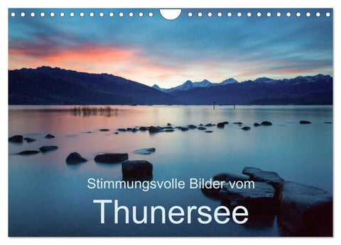 Stimmungsvolle Bilder vom Thunersee (Wandkalender 2026 DIN A4 quer), CALVENDO Monatskalender