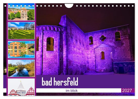 bad hersfeld im blick (Wandkalender 2027 DIN A4 quer), CALVENDO Monatskalender