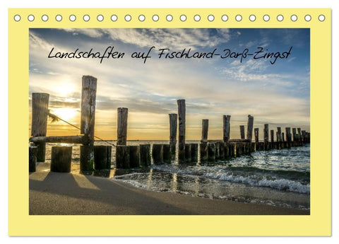 Landschaften auf Fischland-Darß-Zingst (Tischkalender 2027 DIN A5 quer), CALVENDO Monatskalender