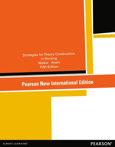 Strategies for Theory Construction in Nursing