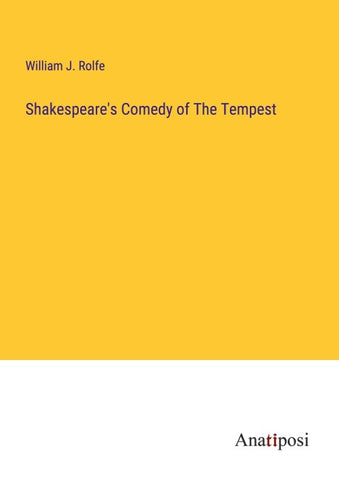 Shakespeare's Comedy of The Tempest