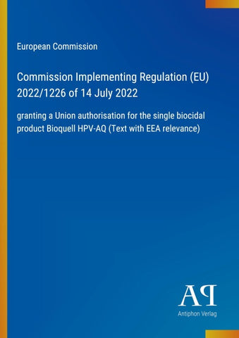 Commission Implementing Regulation (EU) 2022/1226 of 14 July 2022