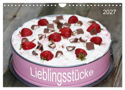 Lieblingsstücke (Wandkalender 2027 DIN A4 quer), CALVENDO Monatskalender