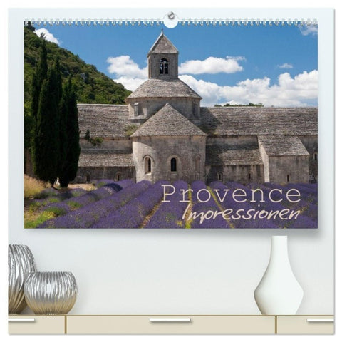 Provence Impressionen (hochwertiger Premium Wandkalender 2027 DIN A2 quer), Kunstdruck in Hochglanz