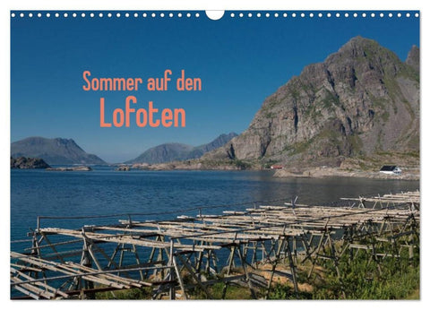 Sommer auf den Lofoten (Wandkalender 2026 DIN A3 quer), CALVENDO Monatskalender