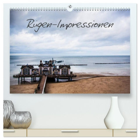 Rügen-Impressionen (hochwertiger Premium Wandkalender 2026 DIN A2 quer), Kunstdruck in Hochglanz