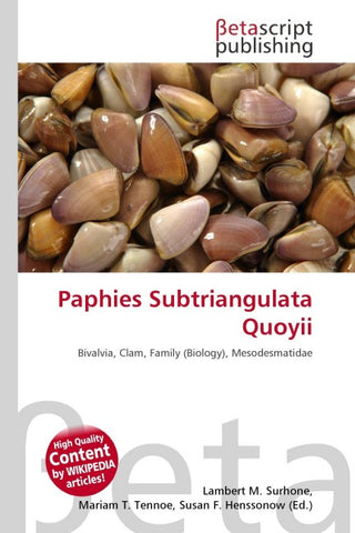 Paphies Subtriangulata Quoyii
