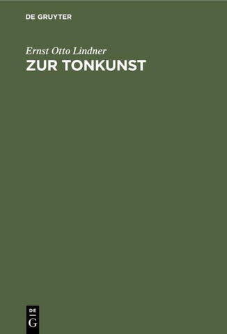 Zur Tonkunst