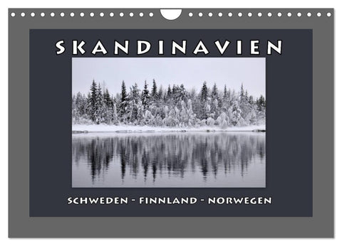 SKANDINAVIEN (Wandkalender 2027 DIN A4 quer), CALVENDO Monatskalender