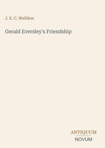 Gerald Eversley's Friendship