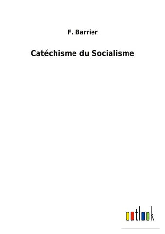 Catéchisme du Socialisme