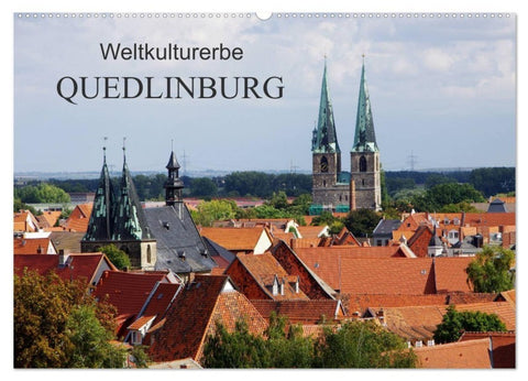 Weltkulturerbe Quedlinburg (Wandkalender 2027 DIN A2 quer), CALVENDO Monatskalender