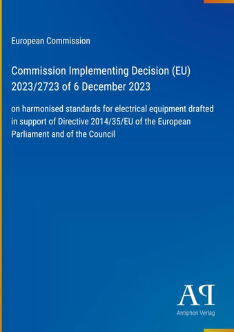 Commission Implementing Decision (EU) 2023/2723 of 6 December 2023